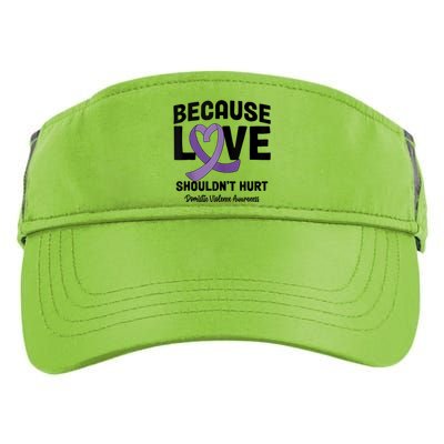 In October Awareness Domestic Violence Awareness Purple Adult Drive Performance Visor