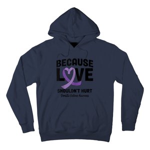 In October Awareness Domestic Violence Awareness Purple Hoodie