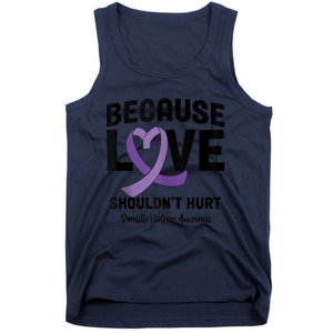 In October Awareness Domestic Violence Awareness Purple Tank Top