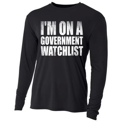 Im On A Government Watchlist Cooling Performance Long Sleeve Crew