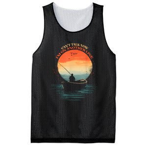 IM On Another Line Fisherman Angler Kayak Fishing Pun Mesh Reversible Basketball Jersey Tank