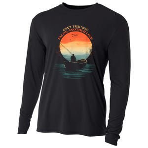 IM On Another Line Fisherman Angler Kayak Fishing Pun Cooling Performance Long Sleeve Crew