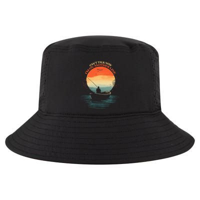 IM On Another Line Fisherman Angler Kayak Fishing Pun Cool Comfort Performance Bucket Hat