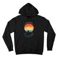 IM On Another Line Fisherman Angler Kayak Fishing Pun Hoodie