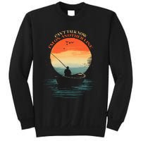 IM On Another Line Fisherman Angler Kayak Fishing Pun Sweatshirt