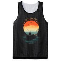 IM On Another Line Fisherman Angler Kayak Fishing Pun Mesh Reversible Basketball Jersey Tank