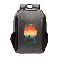 IM On Another Line Fisherman Angler Kayak Fishing Pun Vector Backpack