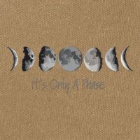 Its Only A Phase All The Phases Of The Moon Cotton Canvas Backpack