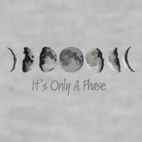 Its Only A Phase All The Phases Of The Moon Ladies PosiCharge Tri-Blend Wicking Tank
