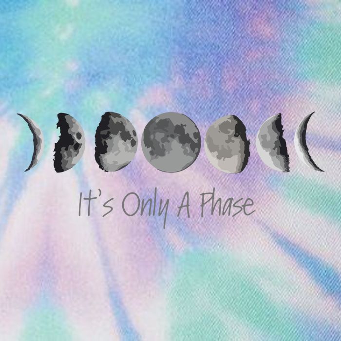 Its Only A Phase All The Phases Of The Moon Legacy Tie Dye Trucker Hat