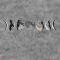 Its Only A Phase All The Phases Of The Moon Hooded Wearable Blanket