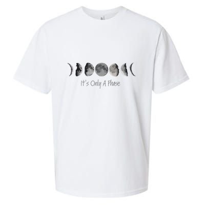 Its Only A Phase All The Phases Of The Moon Sueded Cloud Jersey T-Shirt