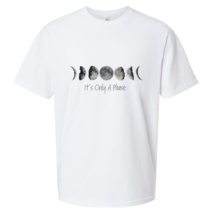 Its Only A Phase All The Phases Of The Moon Sueded Cloud Jersey T-Shirt