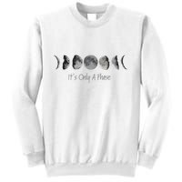 Its Only A Phase All The Phases Of The Moon Sweatshirt