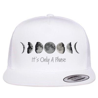 Its Only A Phase All The Phases Of The Moon Flatbill Hat