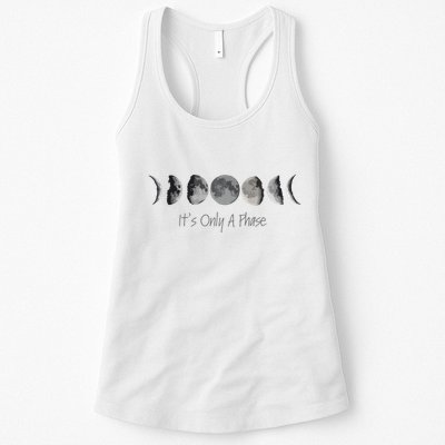 Its Only A Phase All The Phases Of The Moon Womens Tank Top