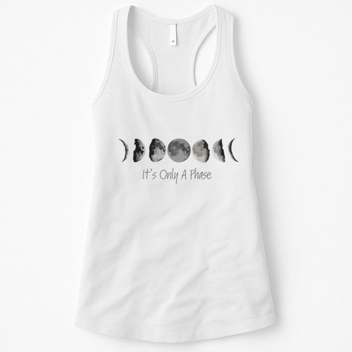 Its Only A Phase All The Phases Of The Moon Womens Tank Top