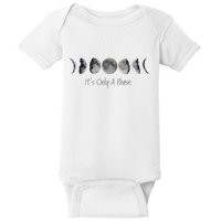 Its Only A Phase All The Phases Of The Moon Baby Bodysuit