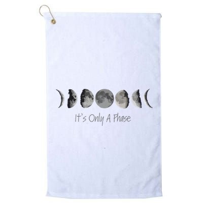 Its Only A Phase All The Phases Of The Moon Golf Towel