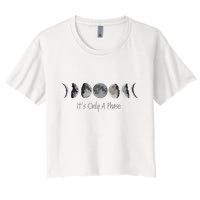 Its Only A Phase All The Phases Of The Moon Crop Top