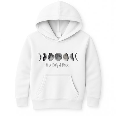 Its Only A Phase All The Phases Of The Moon Kids Hoodie