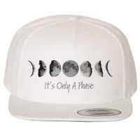 Its Only A Phase All The Phases Of The Moon Wool Snapback Cap