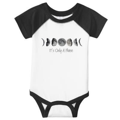 Its Only A Phase All The Phases Of The Moon Infant Baby Jersey Bodysuit