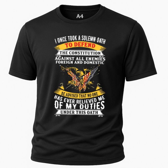 I Once A Solemn Oath To Defend The Constitution Performance Shirt