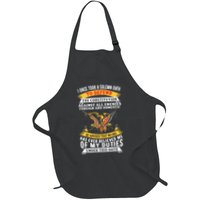I Once A Solemn Oath To Defend The Constitution Apron