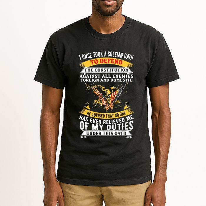 I Once A Solemn Oath To Defend The Constitution Tall T-Shirt
