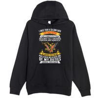 I Once A Solemn Oath To Defend The Constitution Premium Pullover Hoodie