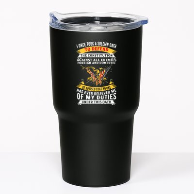 I Once A Solemn Oath To Defend The Constitution Tumbler