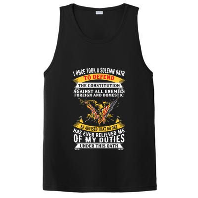 I Once A Solemn Oath To Defend The Constitution PosiCharge Competitor Tank