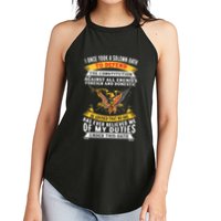 I Once A Solemn Oath To Defend The Constitution Women's Perfect Tri Rocker Tank