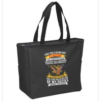 I Once A Solemn Oath To Defend The Constitution Zip Tote Bag