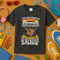 I Once A Solemn Oath To Defend The Constitution Kids T-Shirt