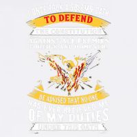 I Once A Solemn Oath To Defend The Constitution Garment-Dyed Sweatshirt
