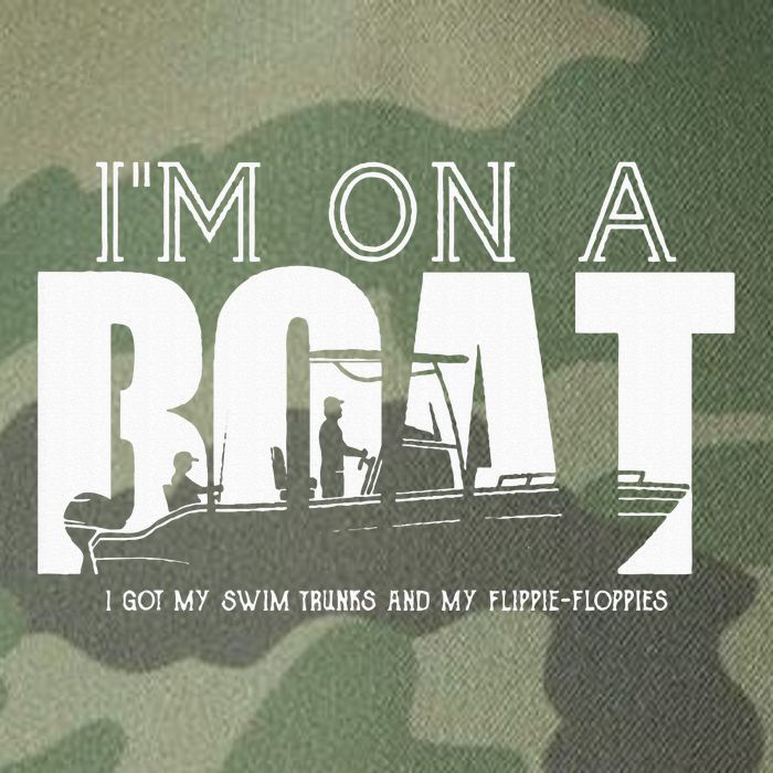 Im On A Boat I Got My Swim Trunks And My FlipieFlopies Legacy Tie Dye Trucker Hat