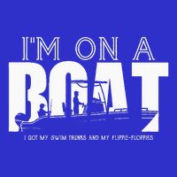 Im On A Boat I Got My Swim Trunks And My FlipieFlopies Mesh Reversible Basketball Jersey Tank