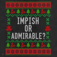 Impish Or Admirable 11oz C Handle Ceramic Mug