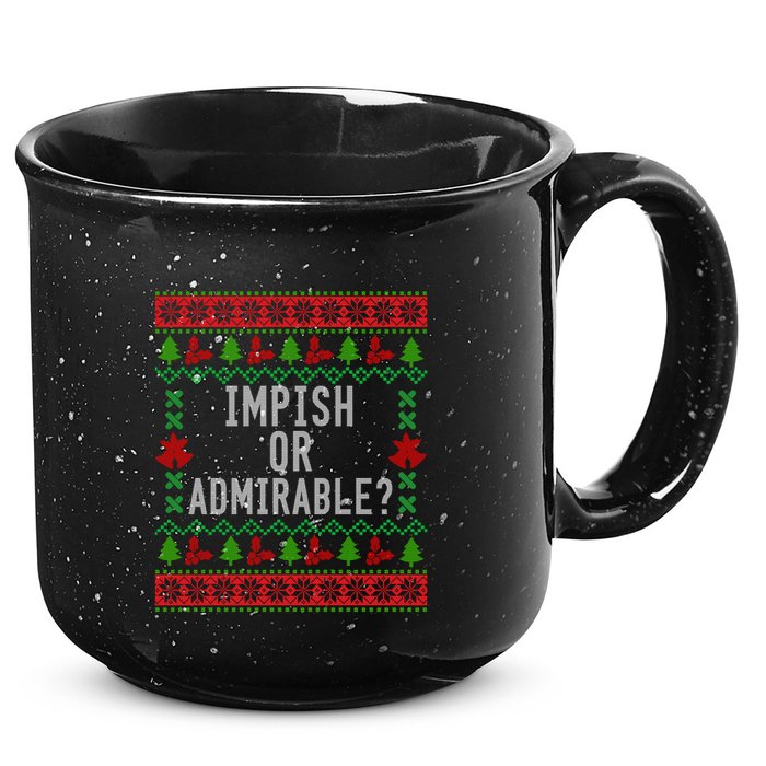 Impish Or Admirable 15oz Campfire Ceramic Mug