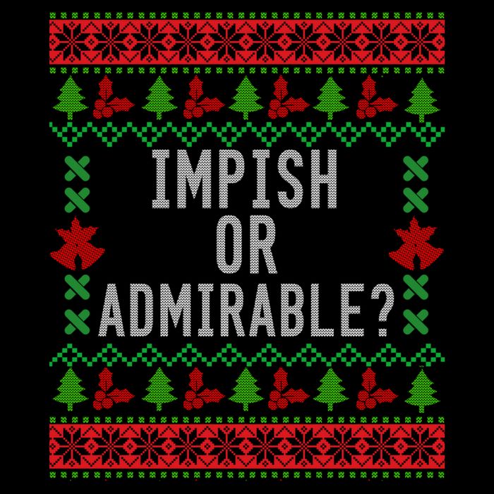 Impish Or Admirable 16 in Basic Backpack