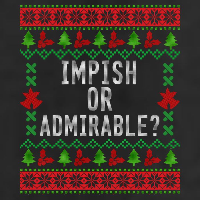 Impish Or Admirable 12oz Stainless Steel Coffee Mug