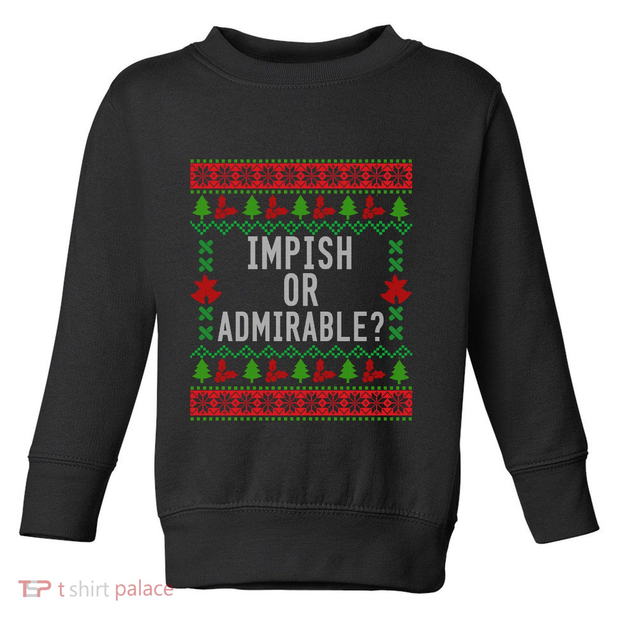 Impish Or Admirable Toddler Sweatshirt