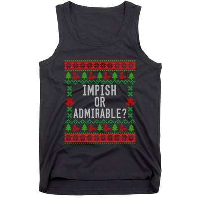 Impish Or Admirable Tank Top