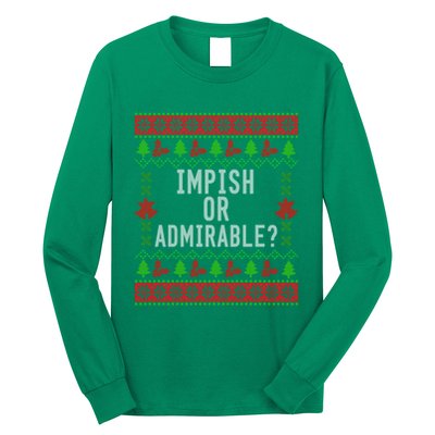 Impish Or Admirable Long Sleeve Shirt