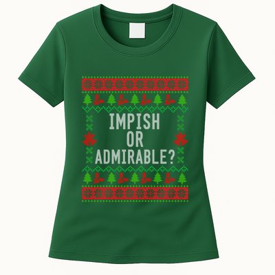 Impish Or Admirable Womens T-Shirt