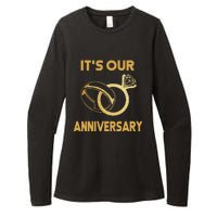 ItS Our Anniversary Wedding Love You Wife Husband Womens CVC Long Sleeve Shirt