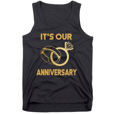 ItS Our Anniversary Wedding Love You Wife Husband Tank Top