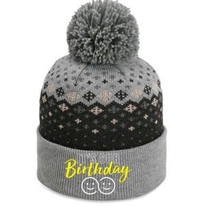 Its Our Birthday Funny Twins Its Our Birthday Twins The Baniff Cuffed Pom Beanie